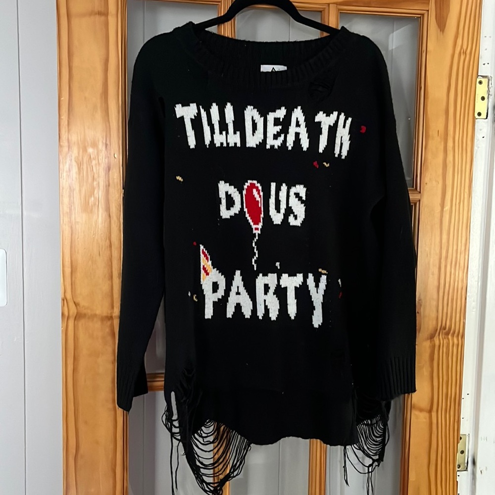UNIF Till Death Do Us Party Sweater